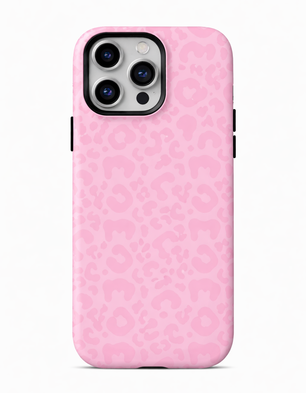Baby Pink Cheetah Case